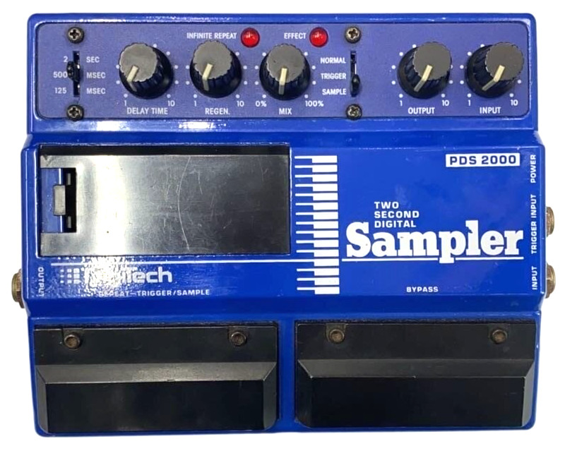 Digitech Two Second Digital Sampler Guitar Effect Pedal PDS-2000