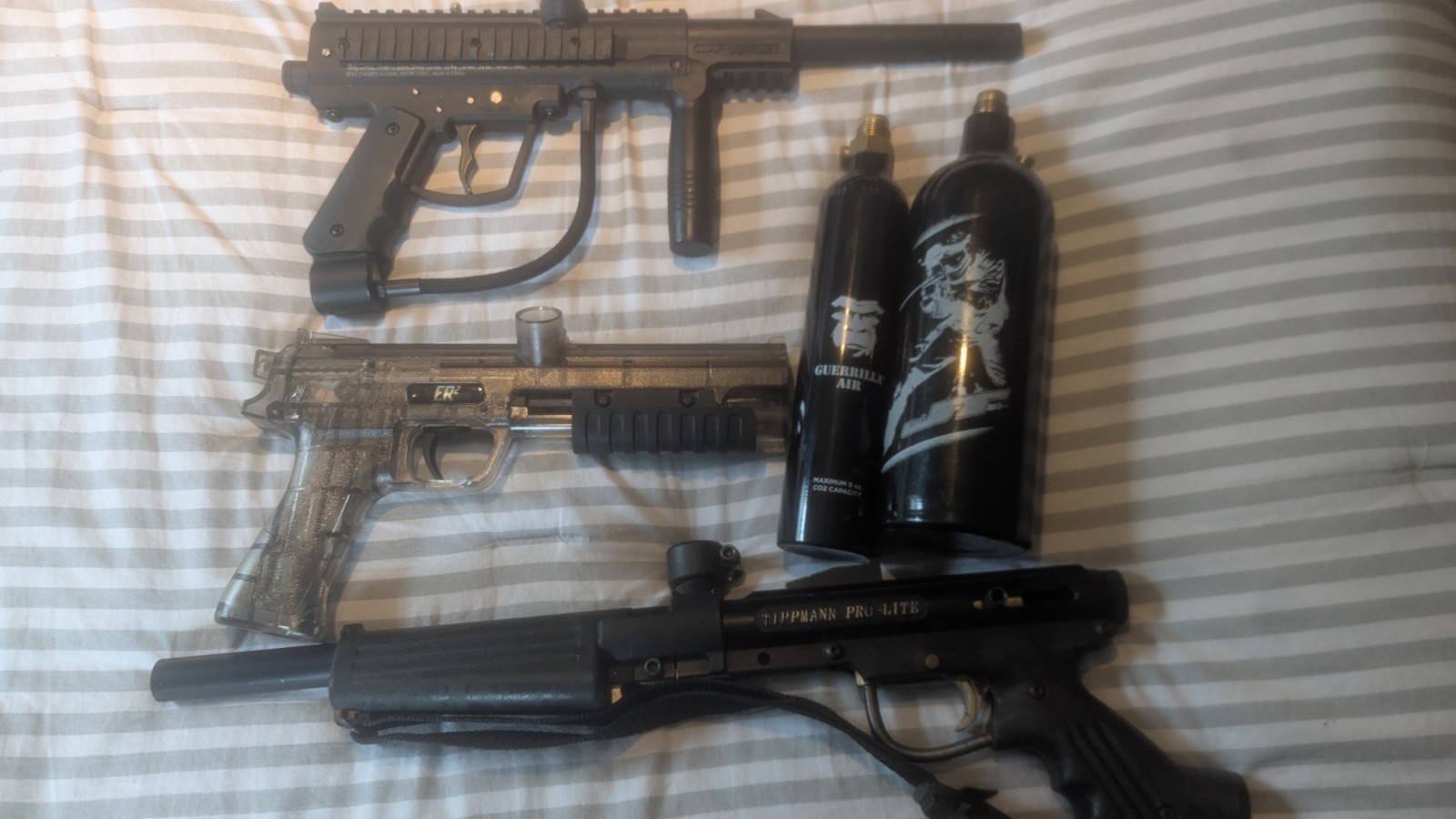 Paintball Guns, Tanks