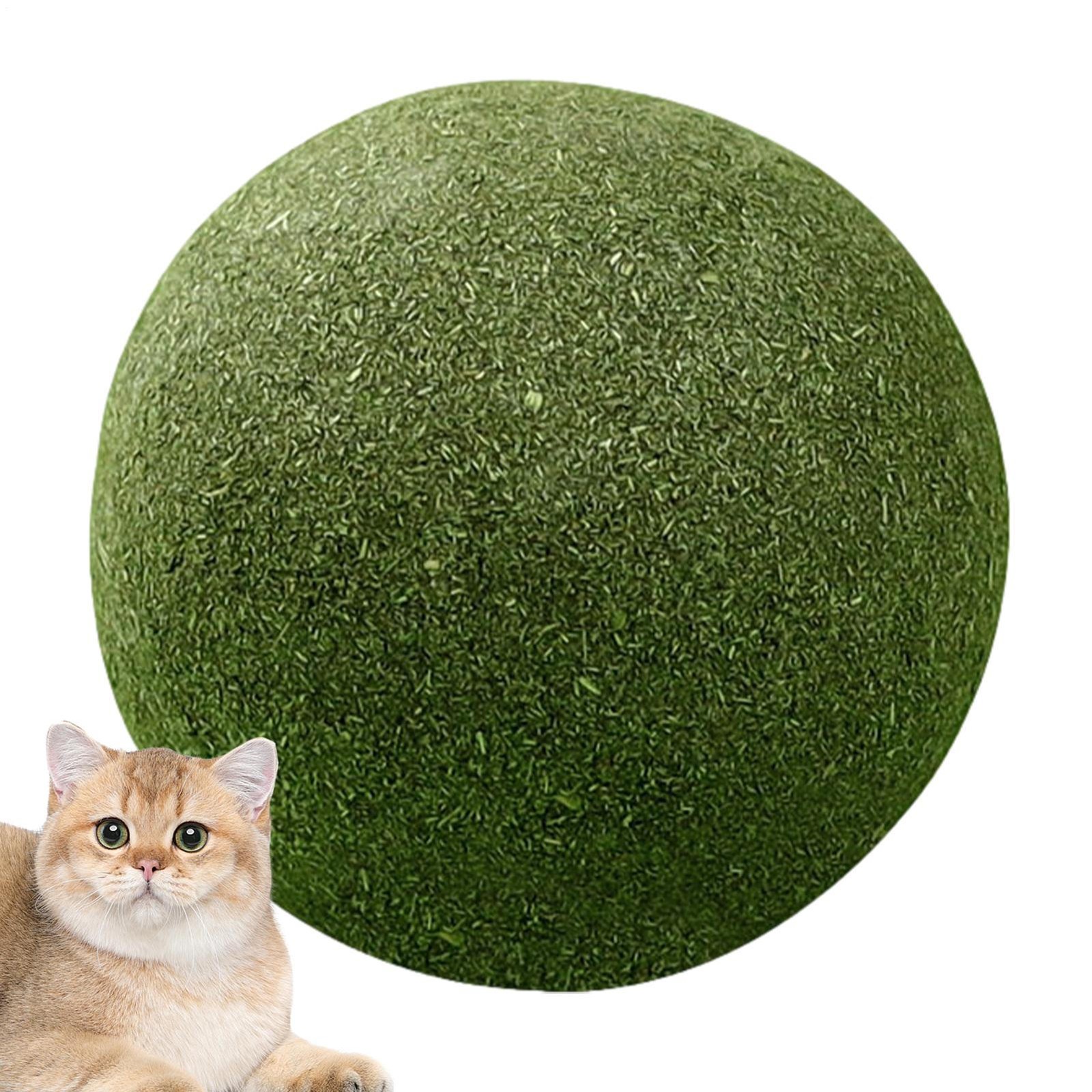 Large Catnip Balls 10cm Cat Ball Lickable Natural Catnip Toys Self Relieving Toy