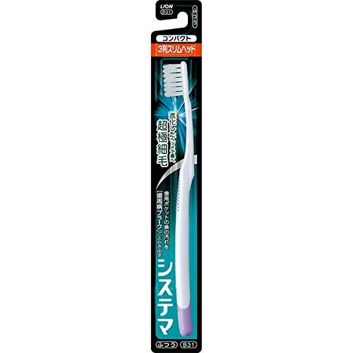 [Bulk purchase] Systema toothbrush compact 3 rows slim Usually 1 x 6