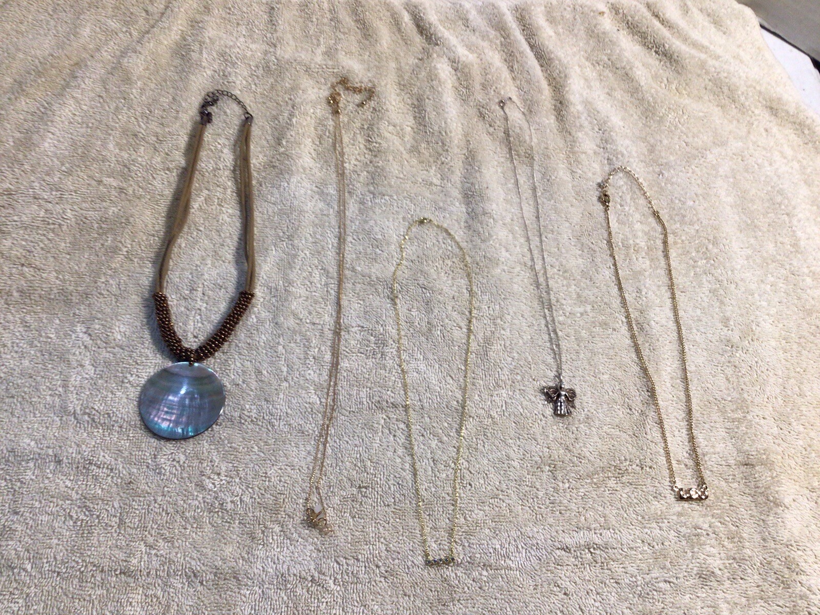 Fashion Jewelry Necklaces Mixed Lot Of 5