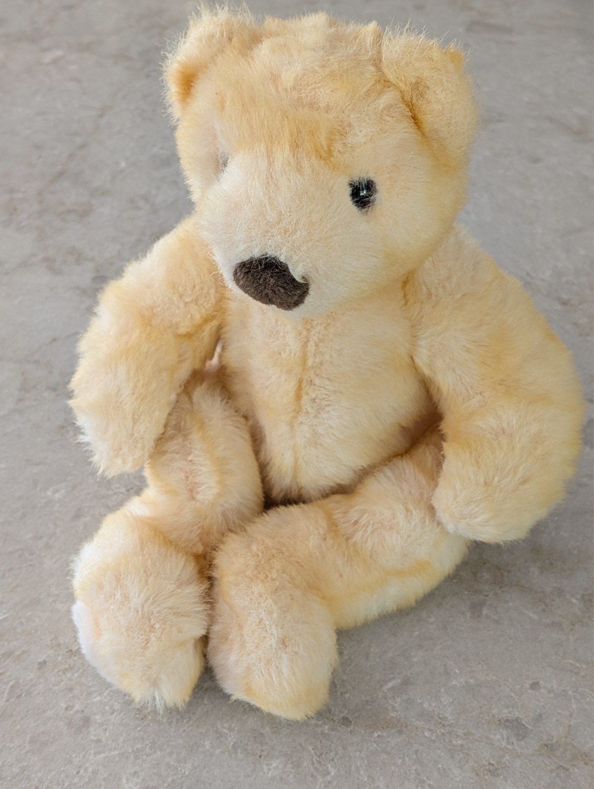TY Plush Classics-1999-Butterbeary Honey Colored Bear-15" Tall-No Bow