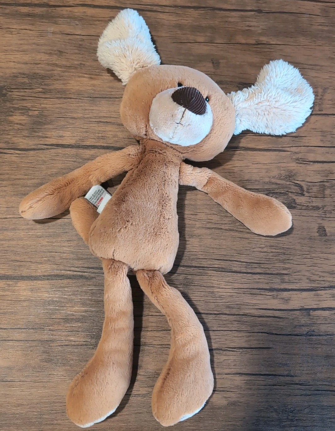 Gund Take-Alongs MASI Soft Floppy Brown Puppy Dog Plush
