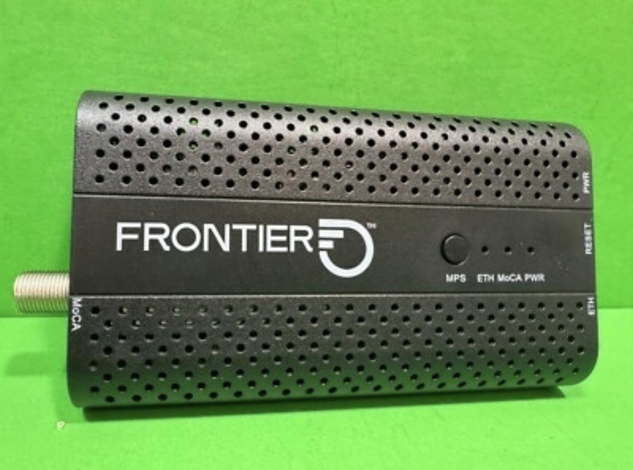 Frontier FCA252 MoCA 2.5 Ethernet Adapter Network Connector with Power Supply