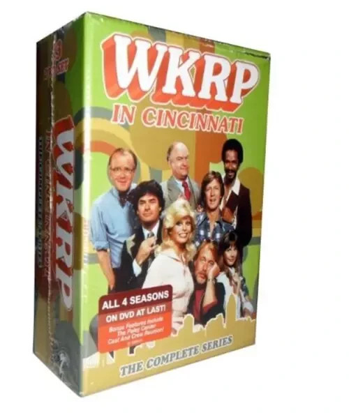WKRP in Cincinnati: The Complete Series 1-4 (DVD, 2014, 13-Disc Set) Region 1