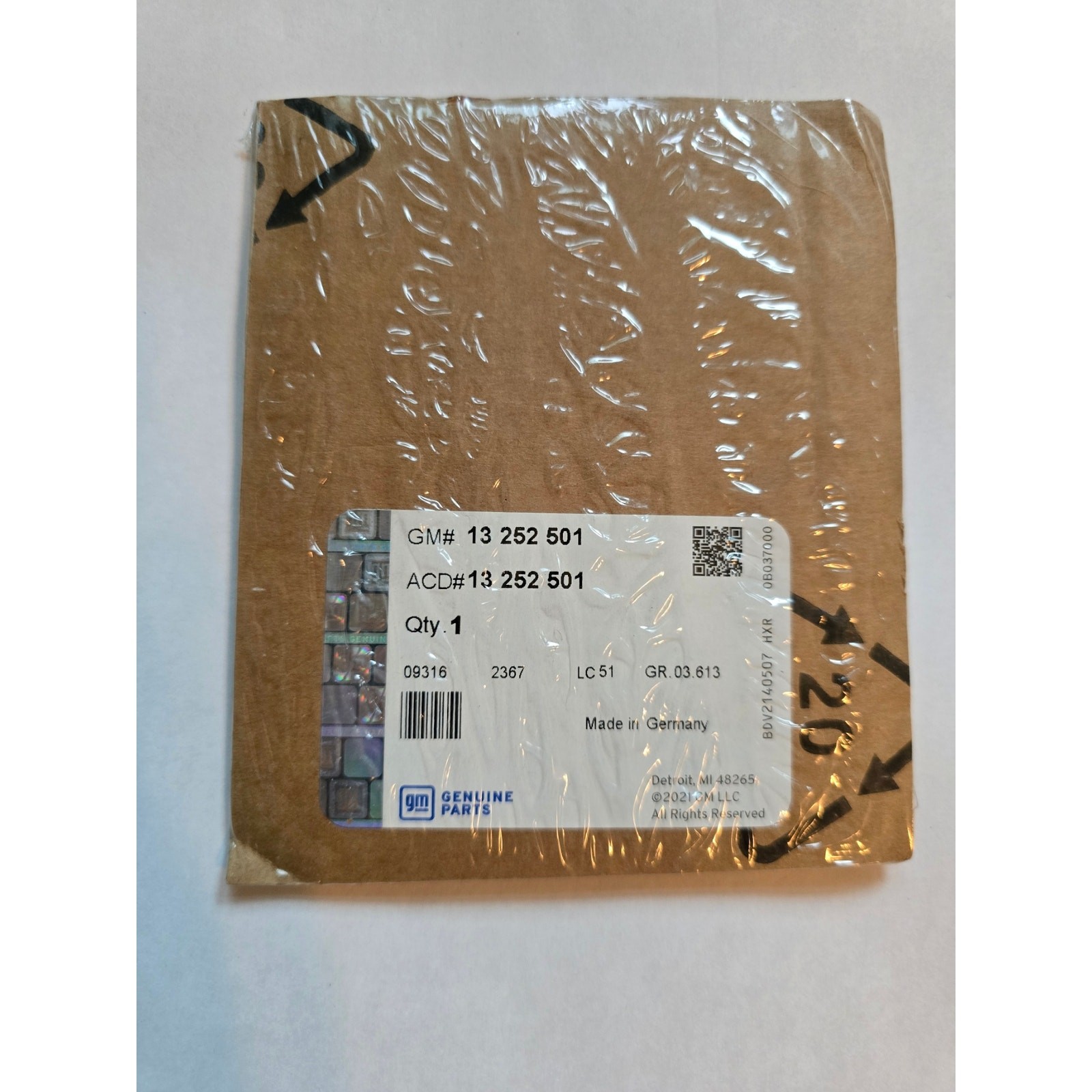 13252501 GM OEM Exhaust Converter Pipe Gasket