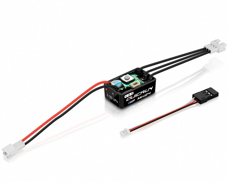 Hobbywing Quicrun WP-Mini24 Brushless ESC 25A 2-3S for 1:24 30109004 Modeling