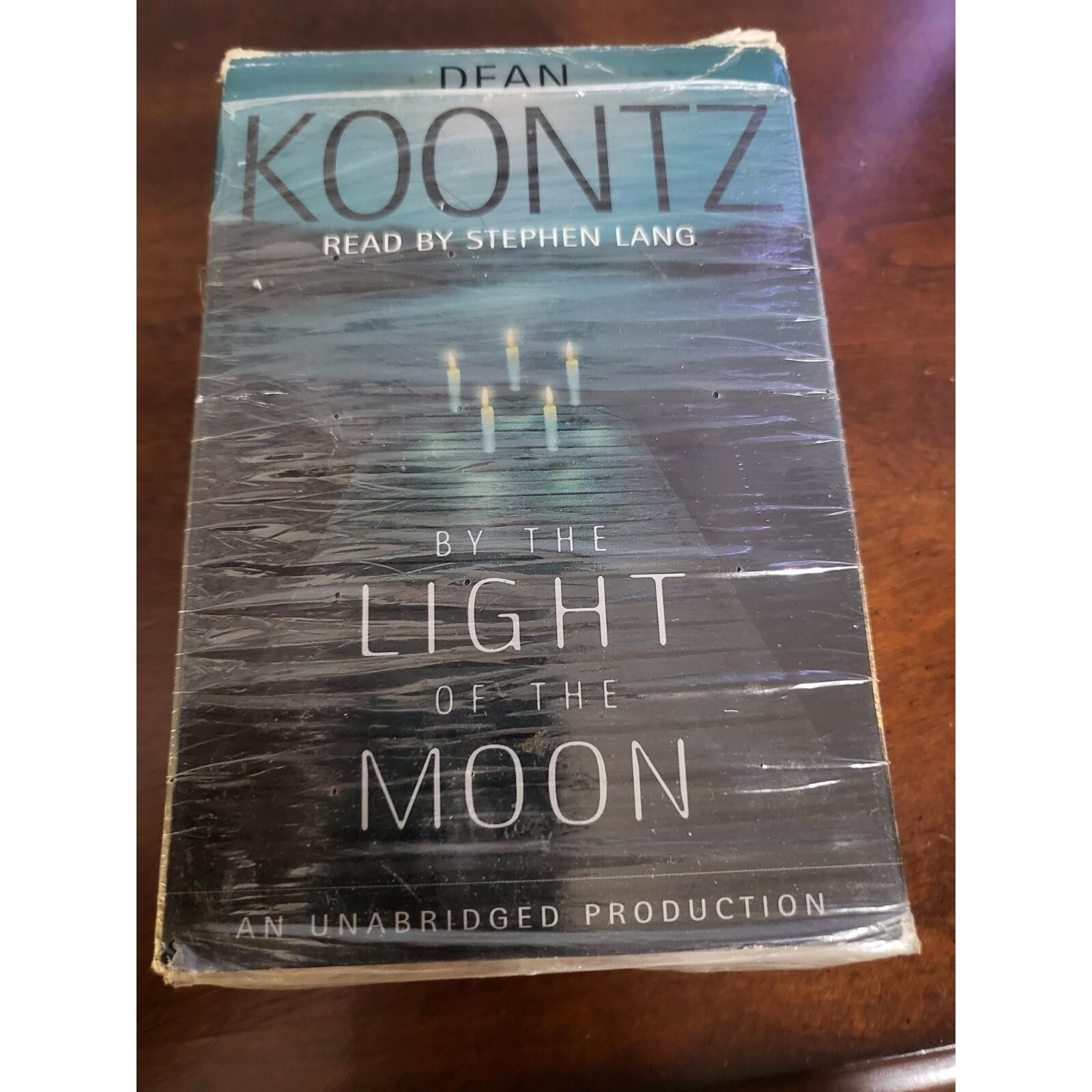 By The Light Of The Moon Dean Koontz 2002 8 Cassette AUDIOBOOK On Tape