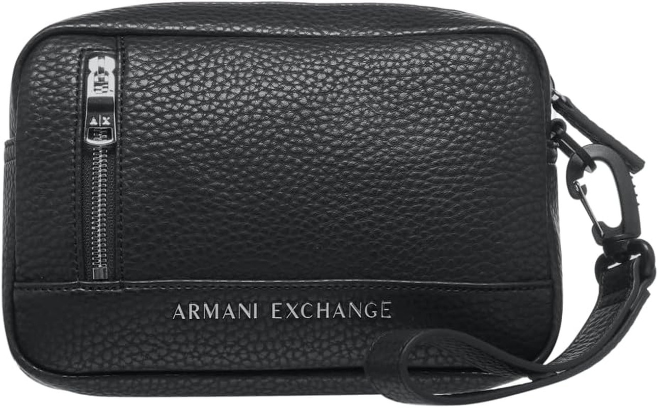 Men'S Pebble Branded Beauty Case, Black, One Size