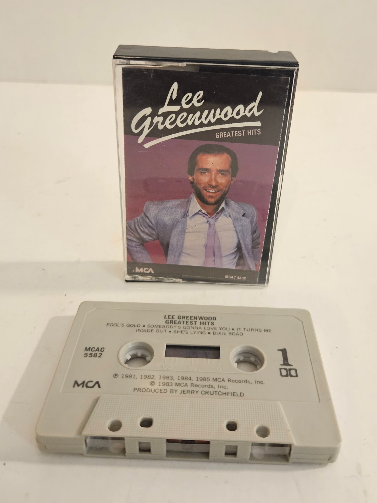 Greatest Hits [MCA] by Lee Greenwood (Cassette, Oct-1990, MCA) Tape w/Case