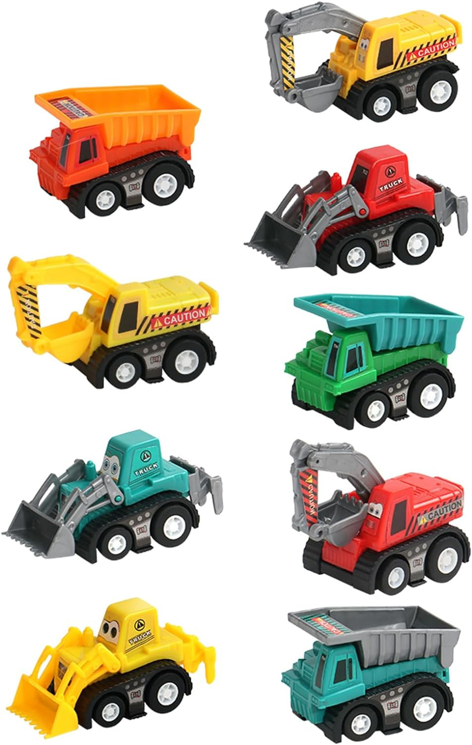 Construction Toy Cars for Toddlers 1-3 Boy Toys Mini Pull Back Cars Small Truck 