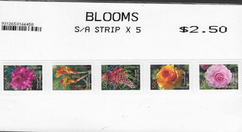 AUSTRALIA BLOOMS FLOWERS NATURE SET IN ORIGINAL WRAPPER MNH