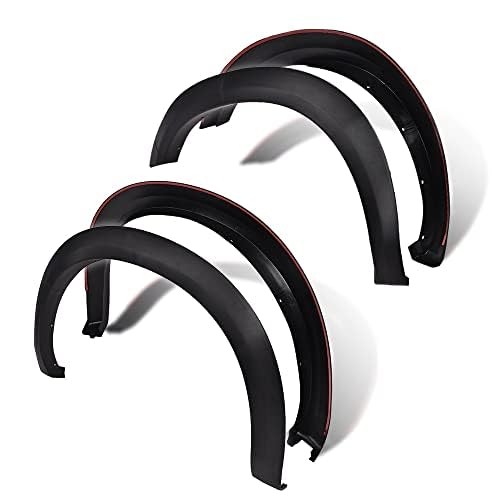 Textured Fender Flares for 2010-2017 Dodge Ram 2500/3500 (Excl. Dually/Chass,4PC