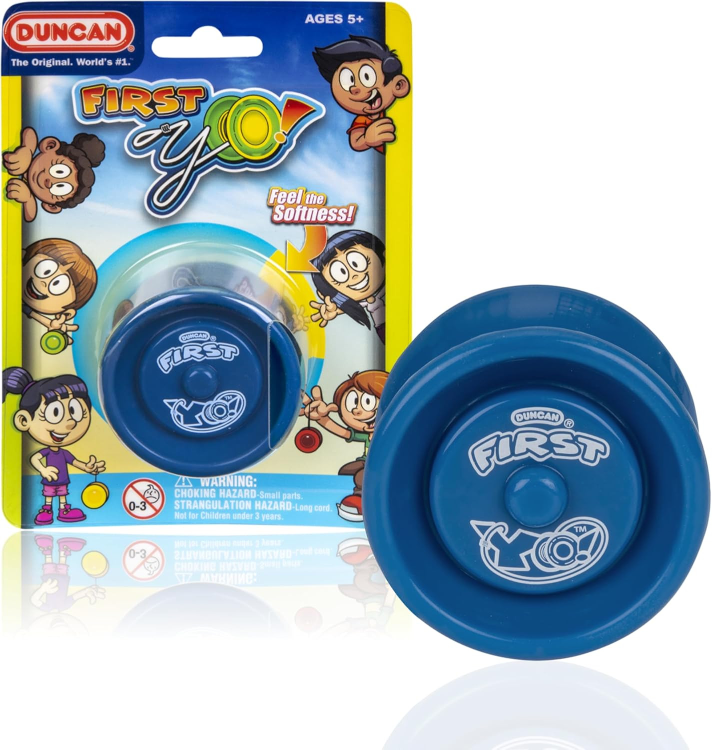 Toys First Yo! - Best Beginner Yo-Yo for Kids, Responsive Yo Yo, Yoyo Toy - Blue