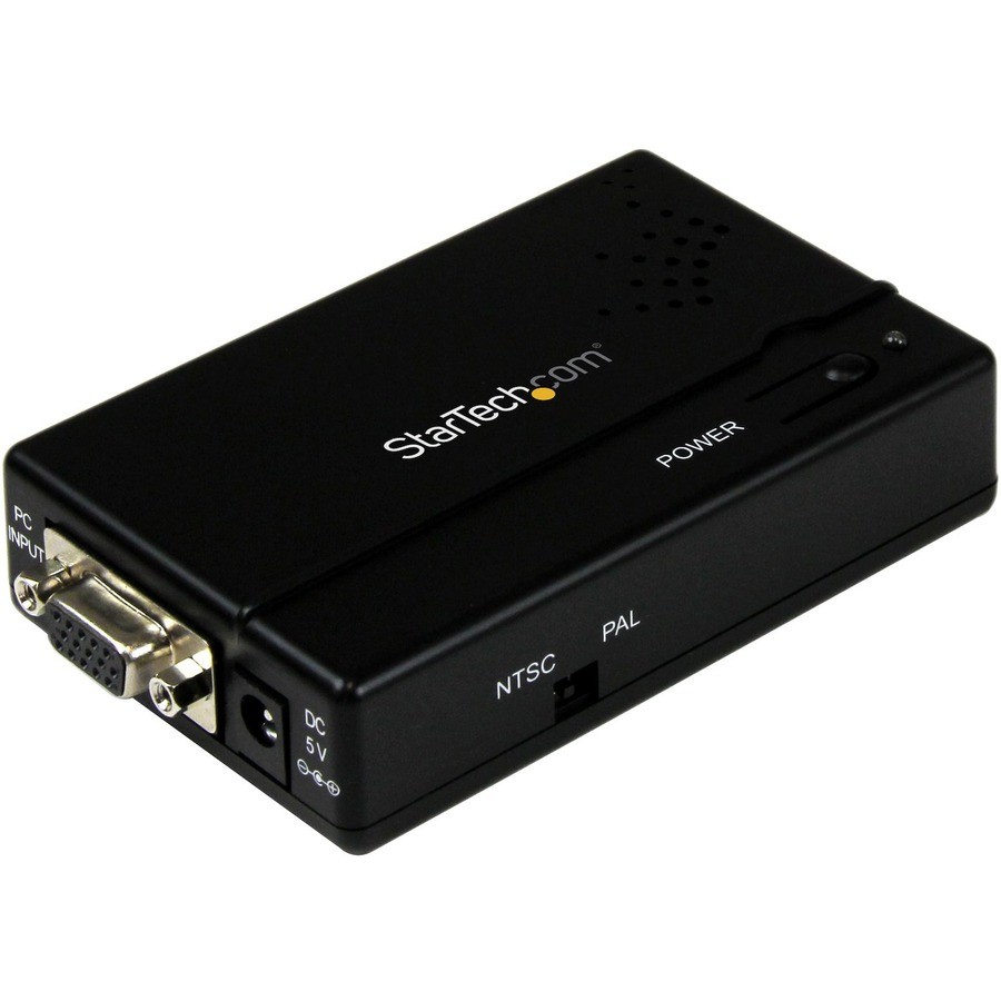 StarTech High Resolution VGA to Composite or S-Video Converter - PC to TV