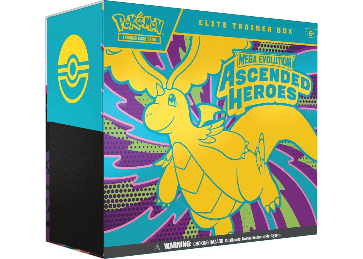Size OS - 2026 Pokémon Mega Evolution Ascended Heroes Elite Trainer Box Wax Set 