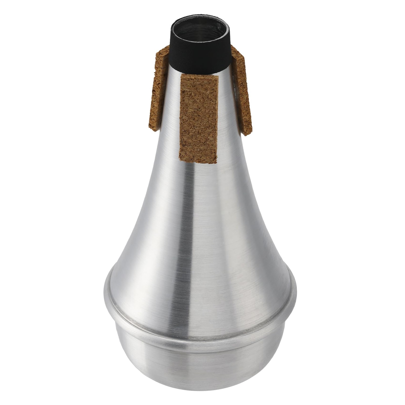 Lightweight Aluminum Practice Trumpet Mute Silencer for Jazz Silver 