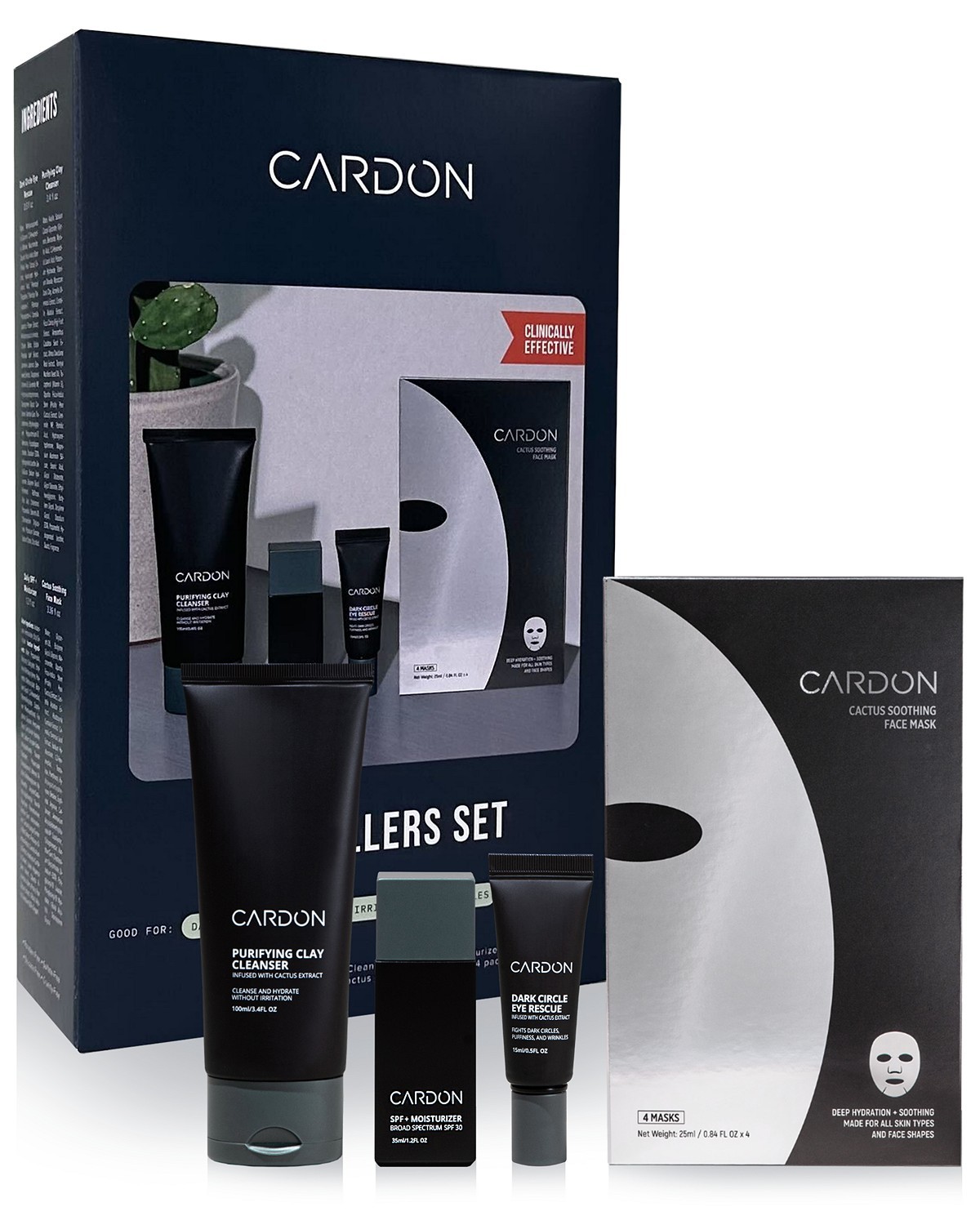 Cardon-4-Pc. Bestsellers Skincare Set|19772