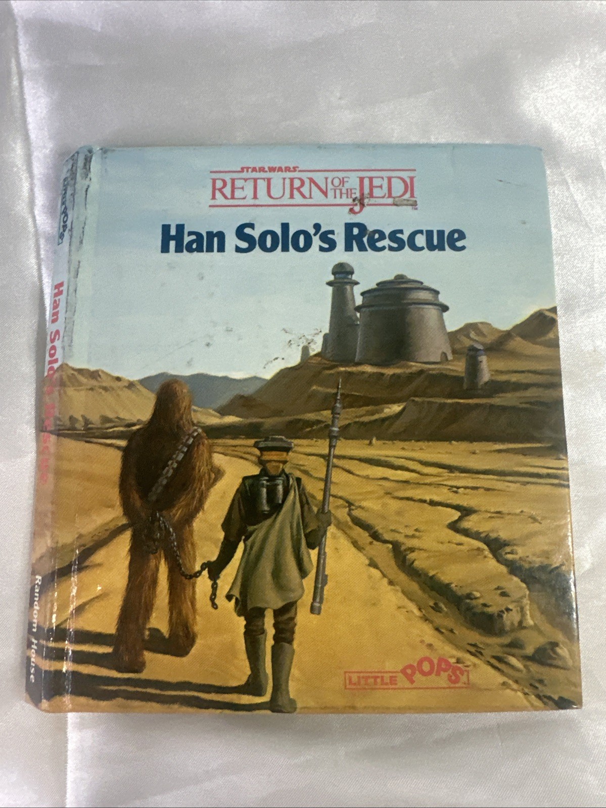 Star Wars Vintage Return of the Jedi Han Solo's Rescue Hard Cover Childern Book 