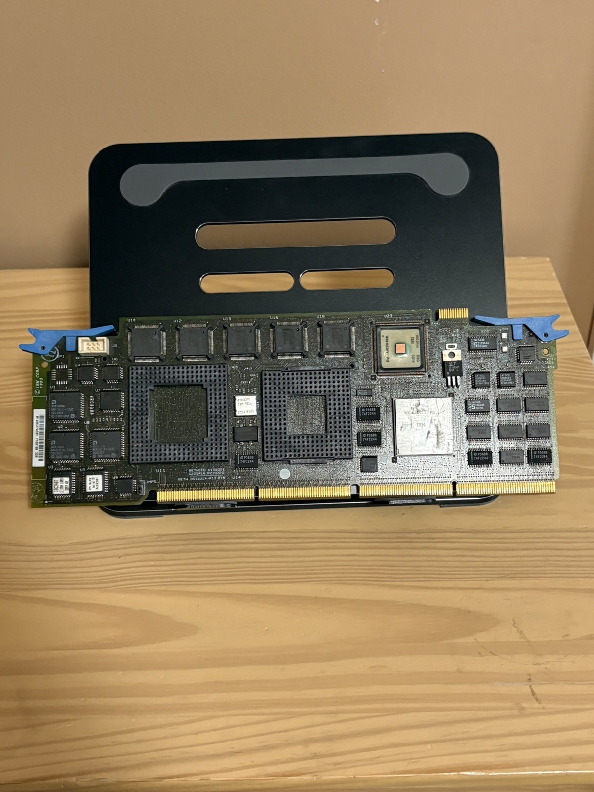 IBM 06H7324 TYPE 4 "Y" P90 COMPLEX CUBRUN PROCESSOR CARD PS/2 MCA +A82497-66 CPU