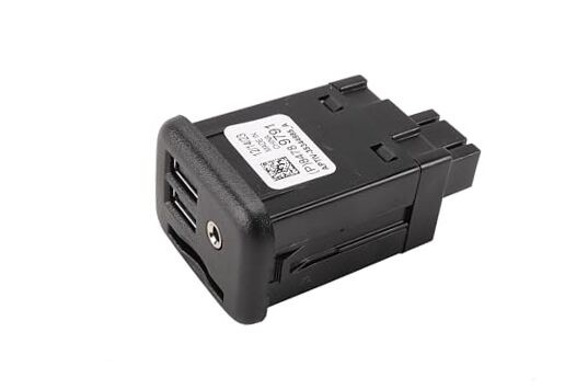  84789791 Jet Black Audio Player Receptacle 