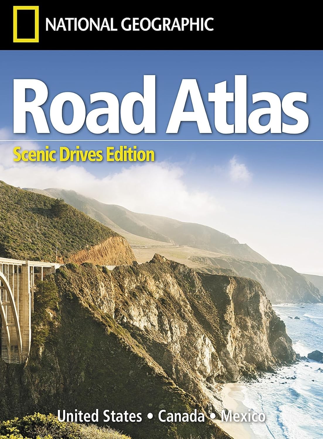 National Geographic Road Atlas 2026: Scenic Drives Edition [United States,... 