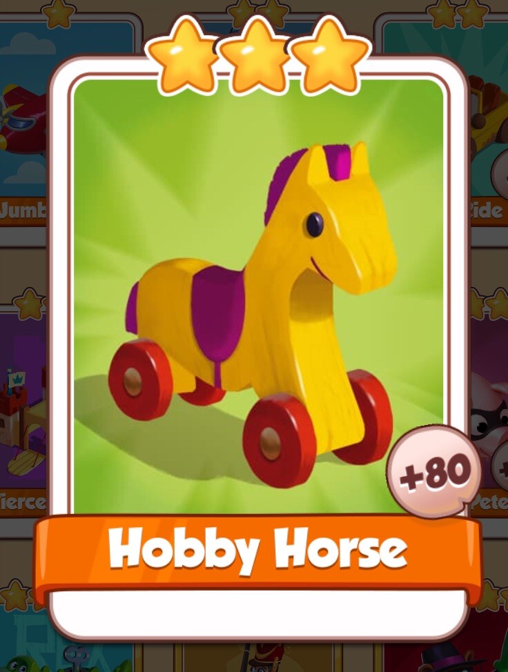 coin master Hobby Horse card