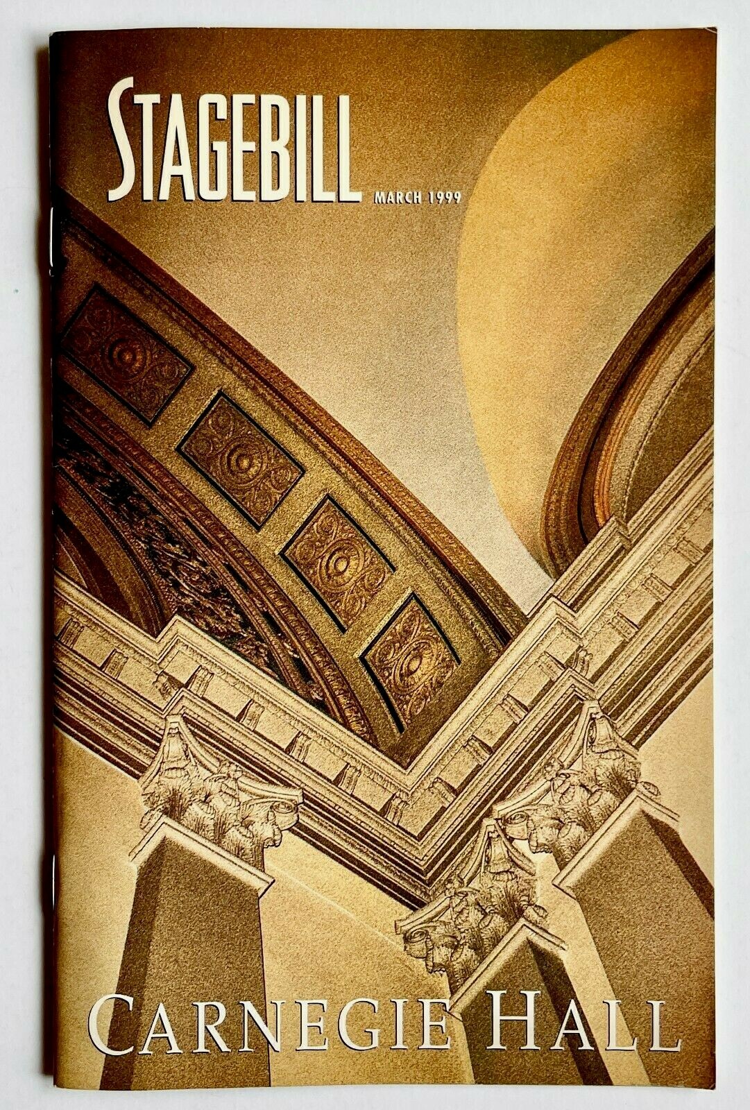 1999 Carnegie Hall New York City Stagebill Vintage Playbill Ads Music Art NYC