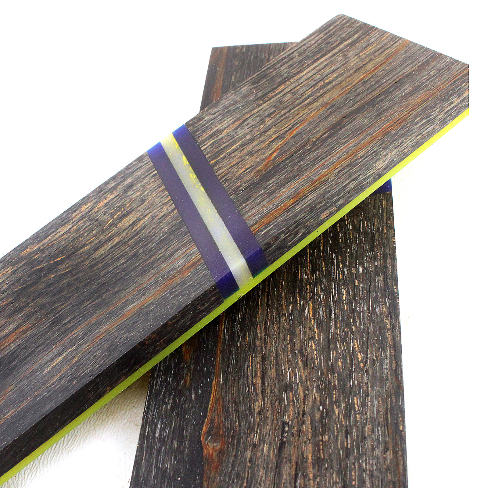 Stabilized Hybrid Segmented Knife Making Scales 6 1/4 x 2 x 5/16 in