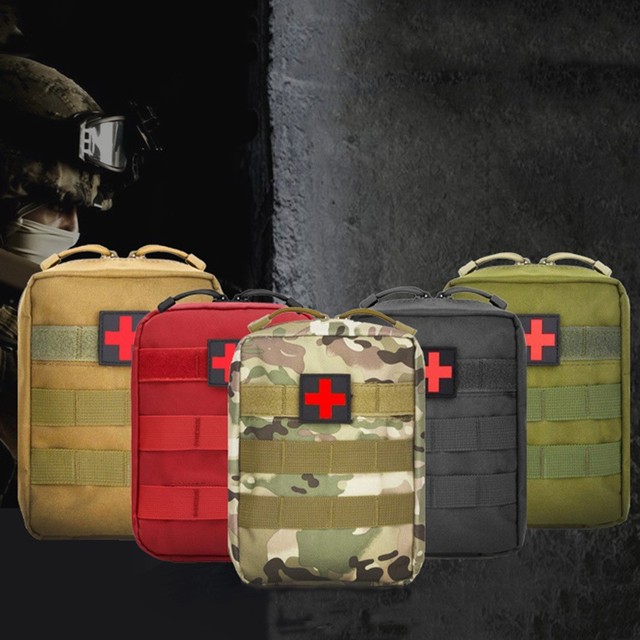Tactical First Aid Kits travel Medical Pack Outdoor Military Army Hunting Bag