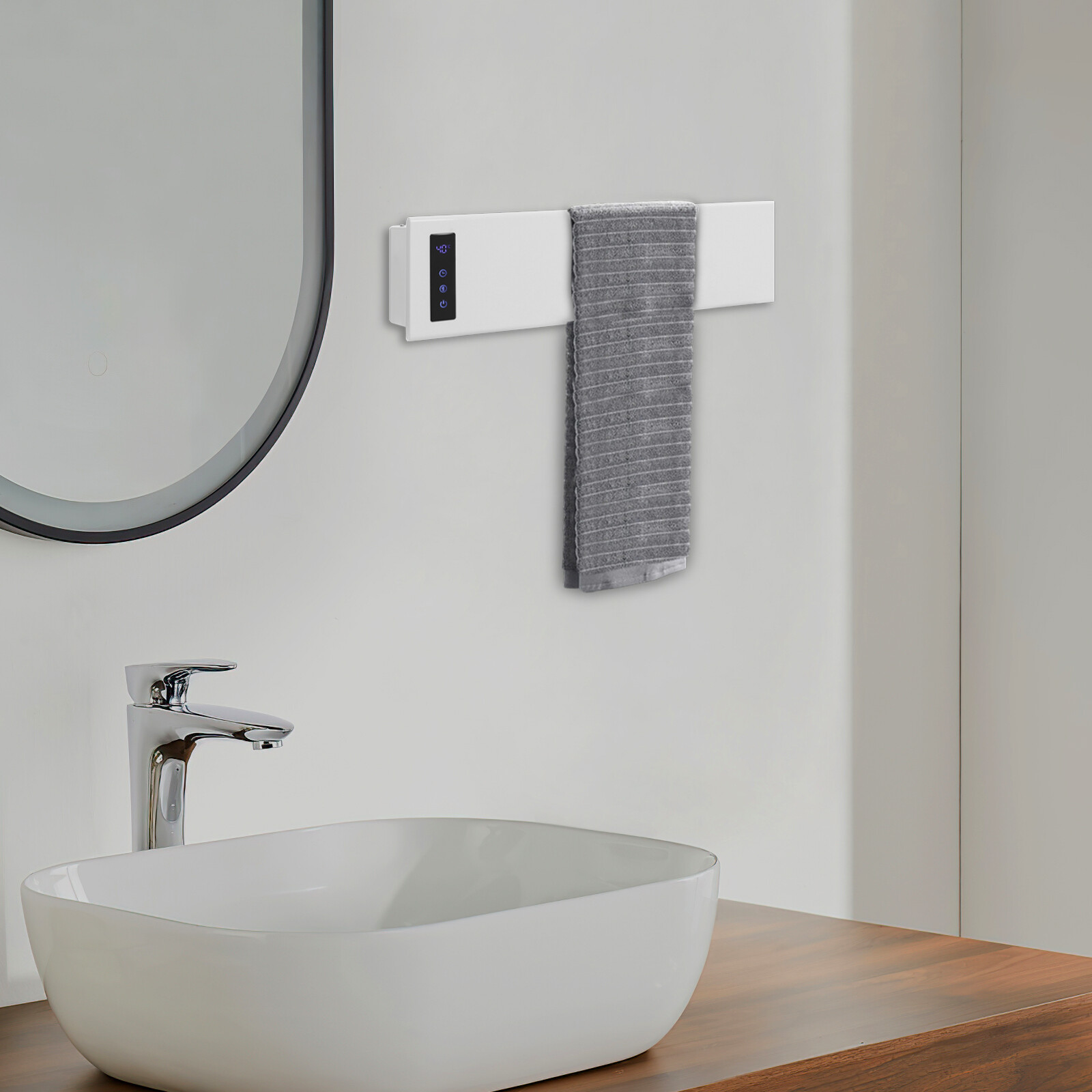 Electric Towel Warmer, Wall-Mounted Towel Heater, Electric Towel Heater