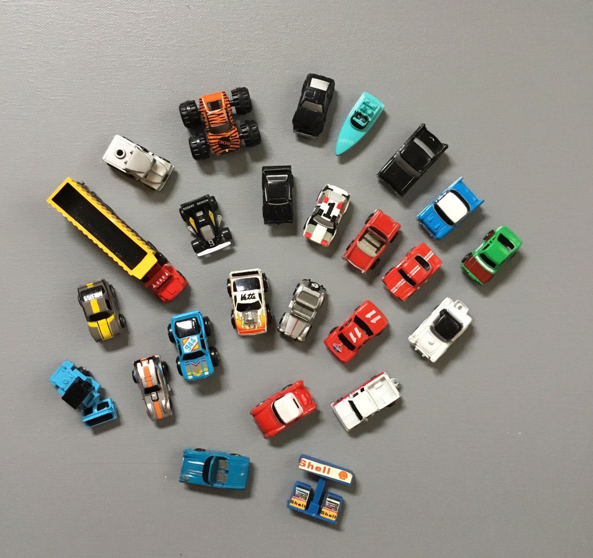 Lot Galoob Funrise Mini Road Champ Micro Machine Cars Trucks Boat
