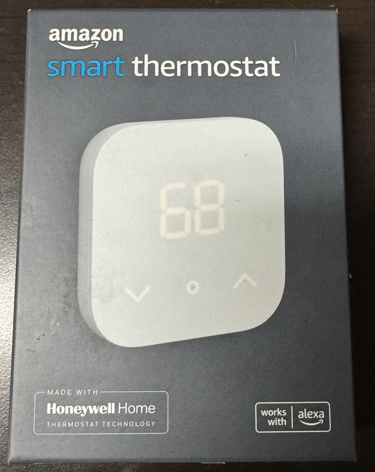 Amazon Smart Thermostat without C-Wire Adapter - White Brand New, Sealed