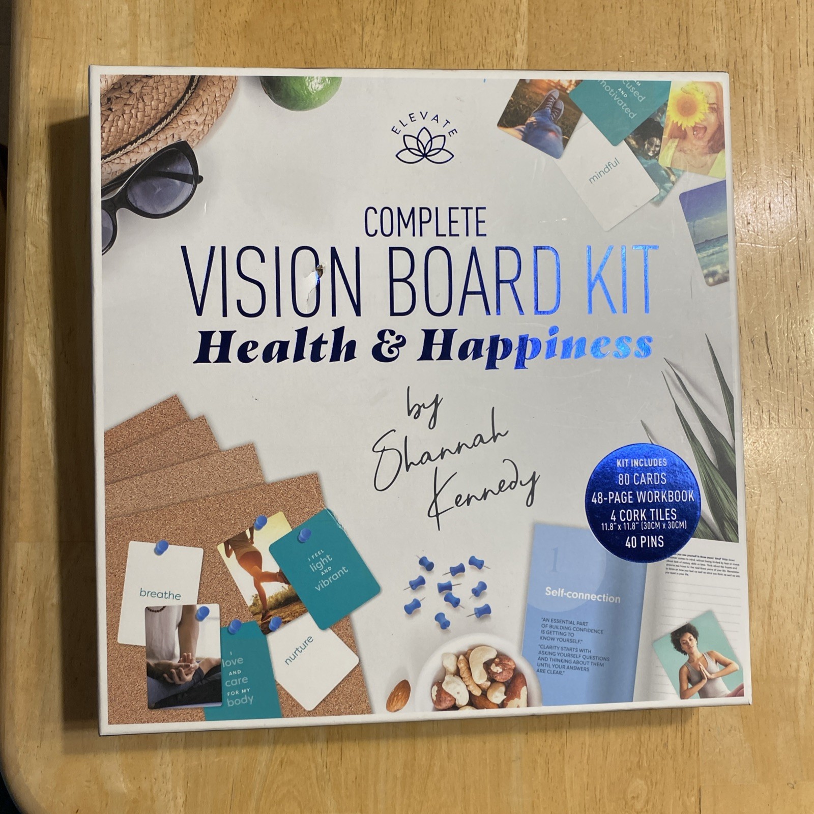 Hinkler Elevate Health Happiness Vision Board Complete Set Open But Never Used