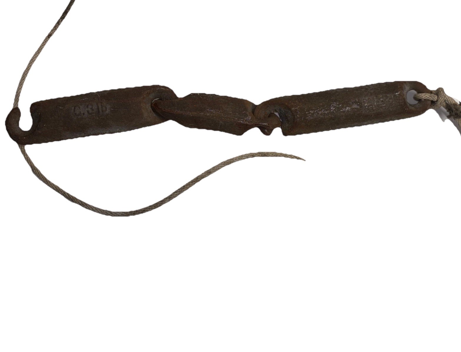 VINTAGE ANTIQUE 8lb Window Weight or Scale Weight