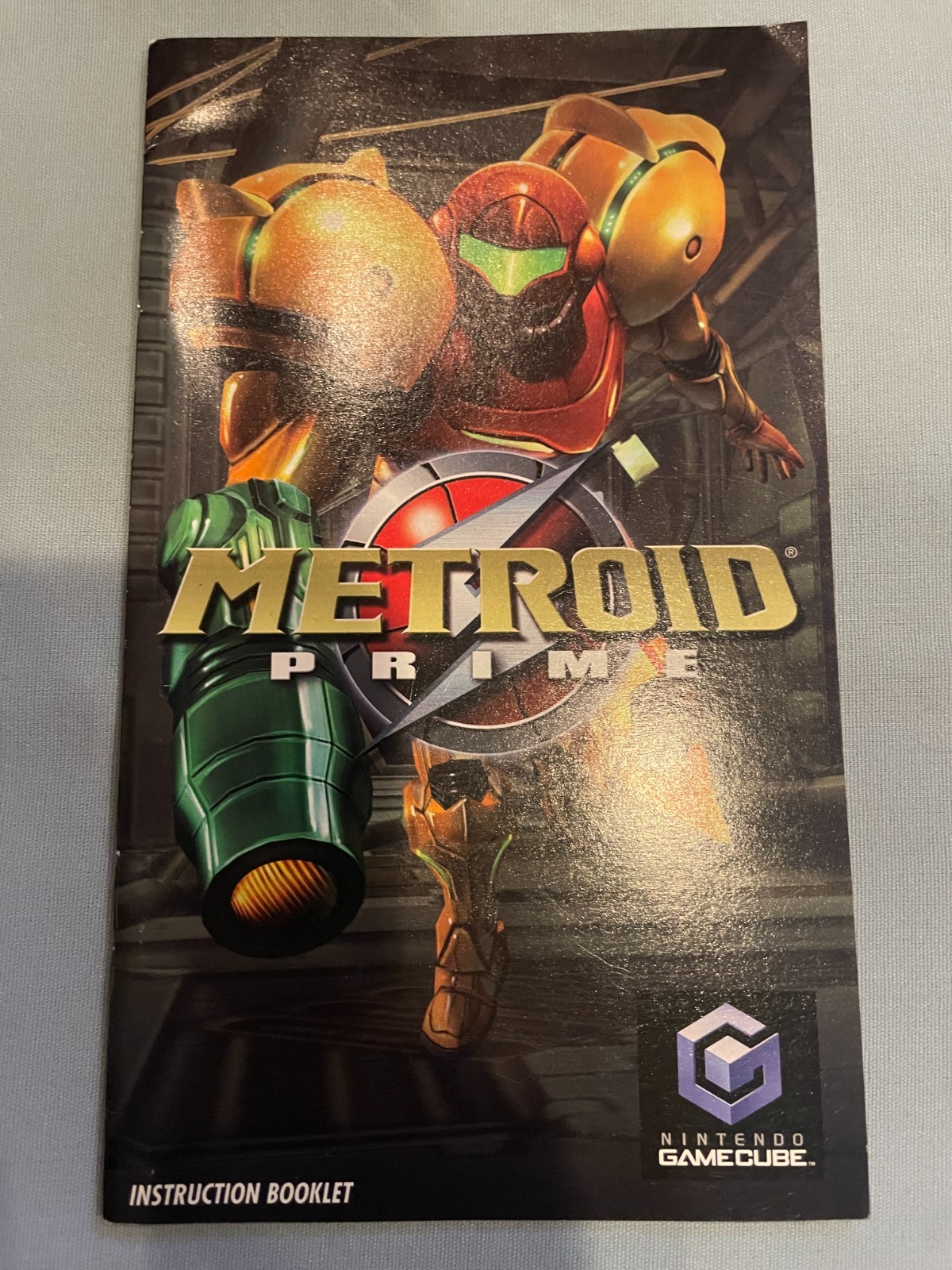 Metroid Prime 1 - Nintendo GameCube Video Game Instruction Booklet Manual ONLY!