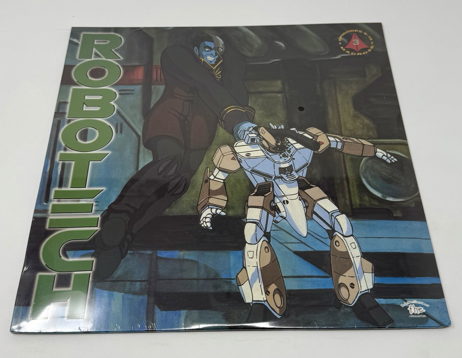 New Sealed Vintage Robotech Volume 3 Laserdisc Episodes 9-12