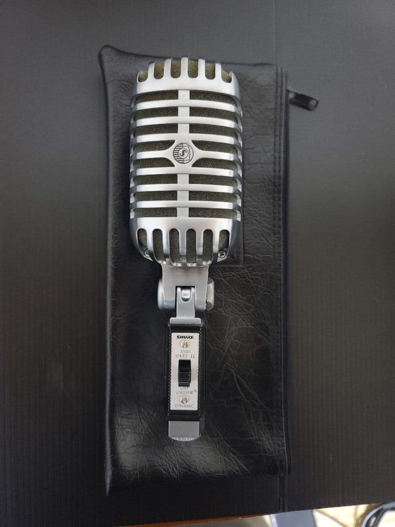 SHURE 55SSH Series II Dynamic Microphone from Japan Used