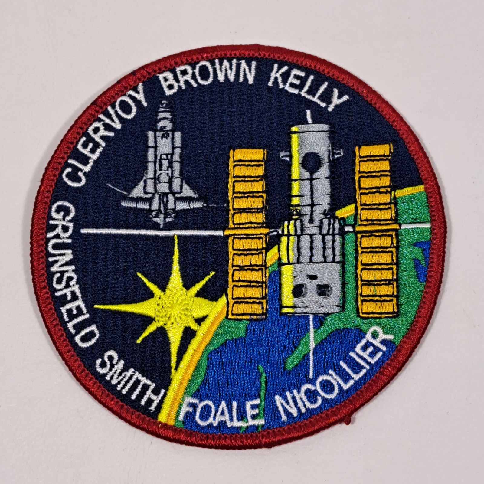 NASA STS-103 Space Mission 4" Crew Patch Hubble Repair Mission