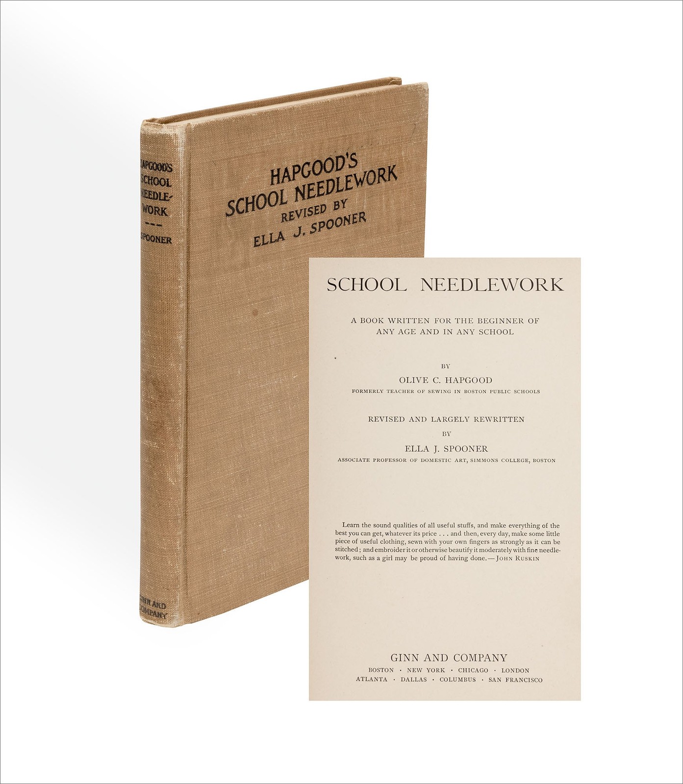 Olive C. Hapgood; Ella J. Spooner (revised and largely rewritten)… – 1922