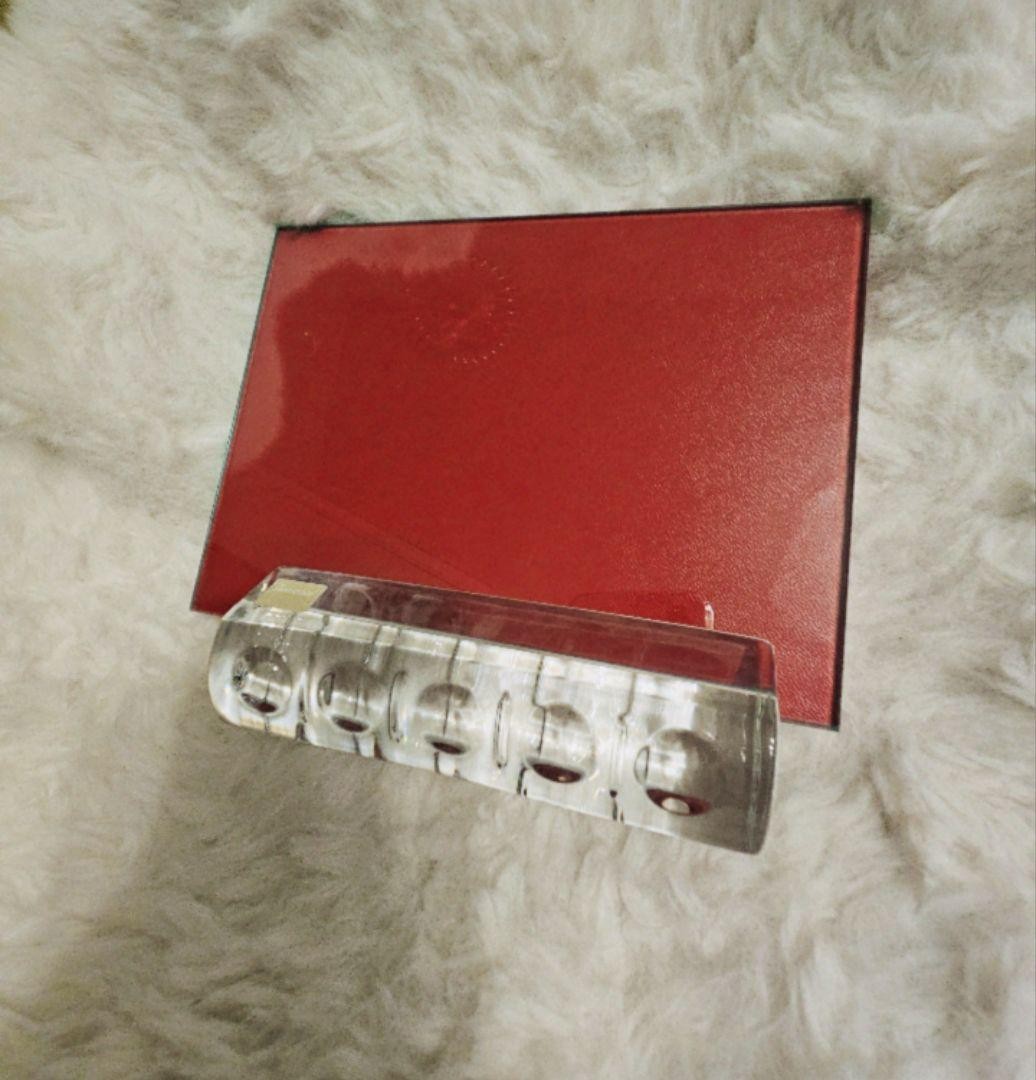 baccarat photo frame