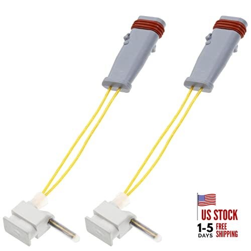  Front Driver Disc Brake Pad Wear Sensors Compatible with Mercedes-Benz 