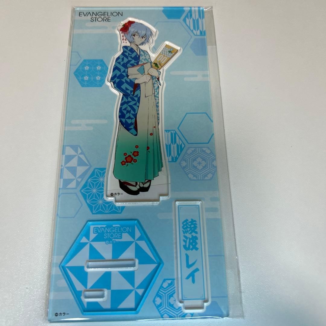 Evangelion Rei Ayanami Acrylic Stand Anime Series Official Character Figure Toy