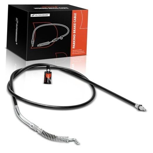  Rear Driver Side Parking Brake Cable Assembly Compatible with Dodge Rear Left