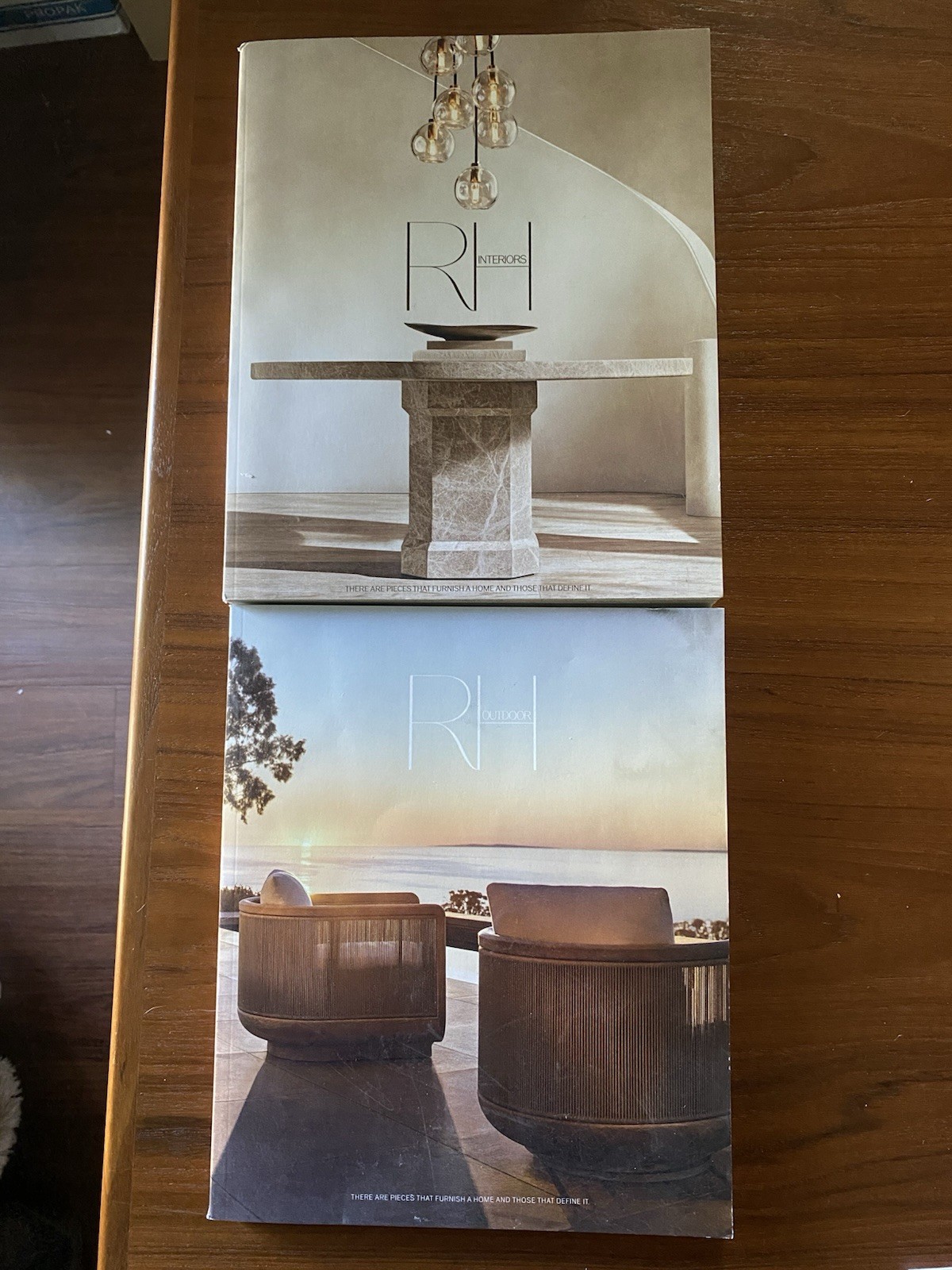 2 RESTORATION HARDWARE SPRING 2026 RH INTERIORS & OUTDOOR CATALOG DESIGNER
