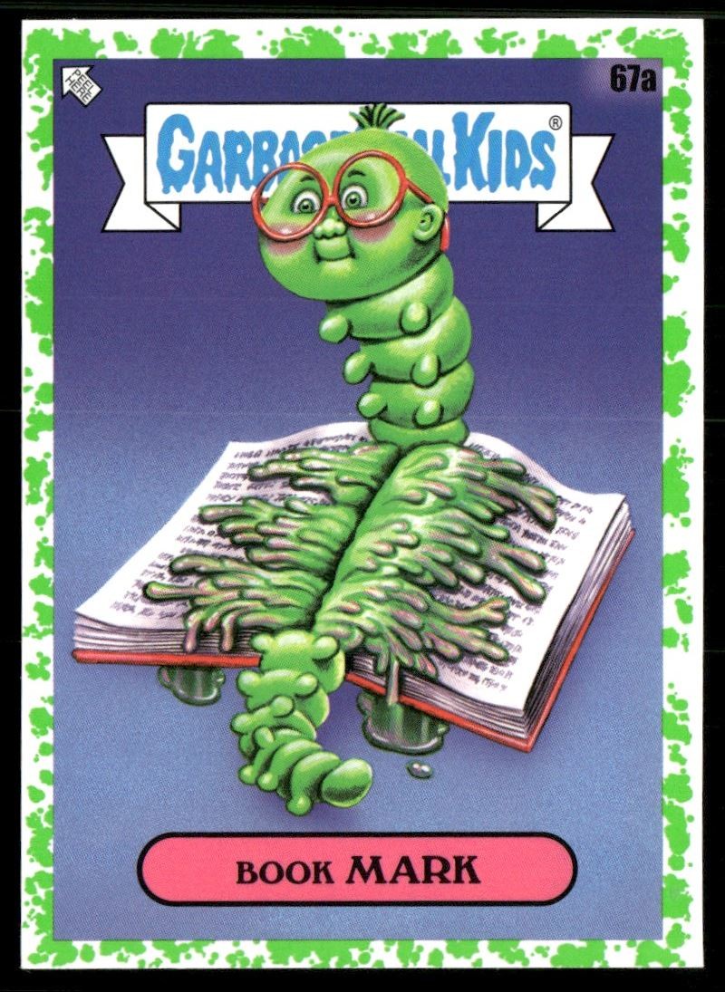 BOOK MARK 2022 Garbage Pail Kids Booger Green #67A