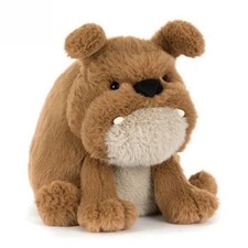 Jelly Derrek Dog Soft Plush Toy Brown Stuffed Animal Doll 23cm Cat Dust Bag