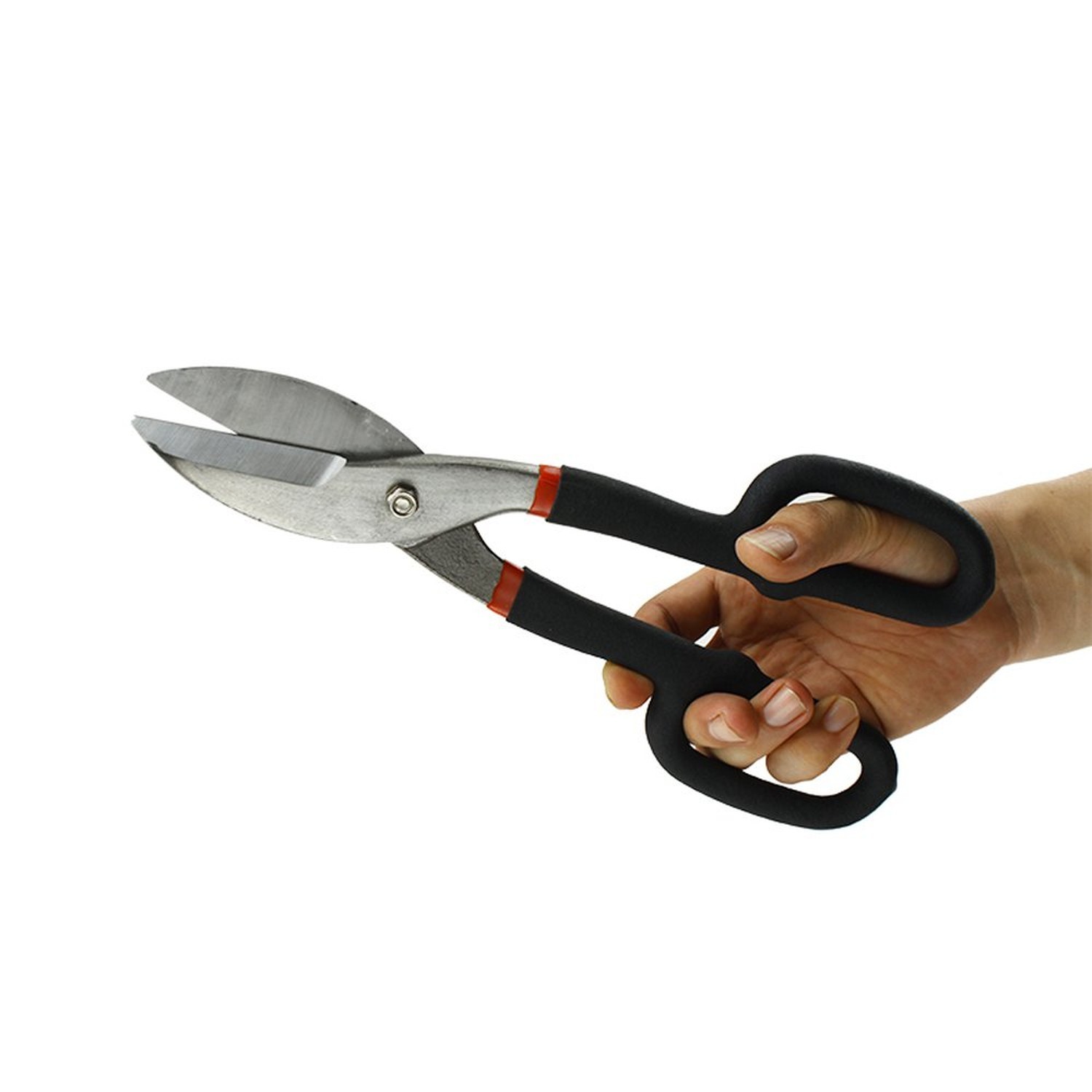 12-inch Long Heavy Duty Sheet Metal Cutter Cutting Shears Tin Snips