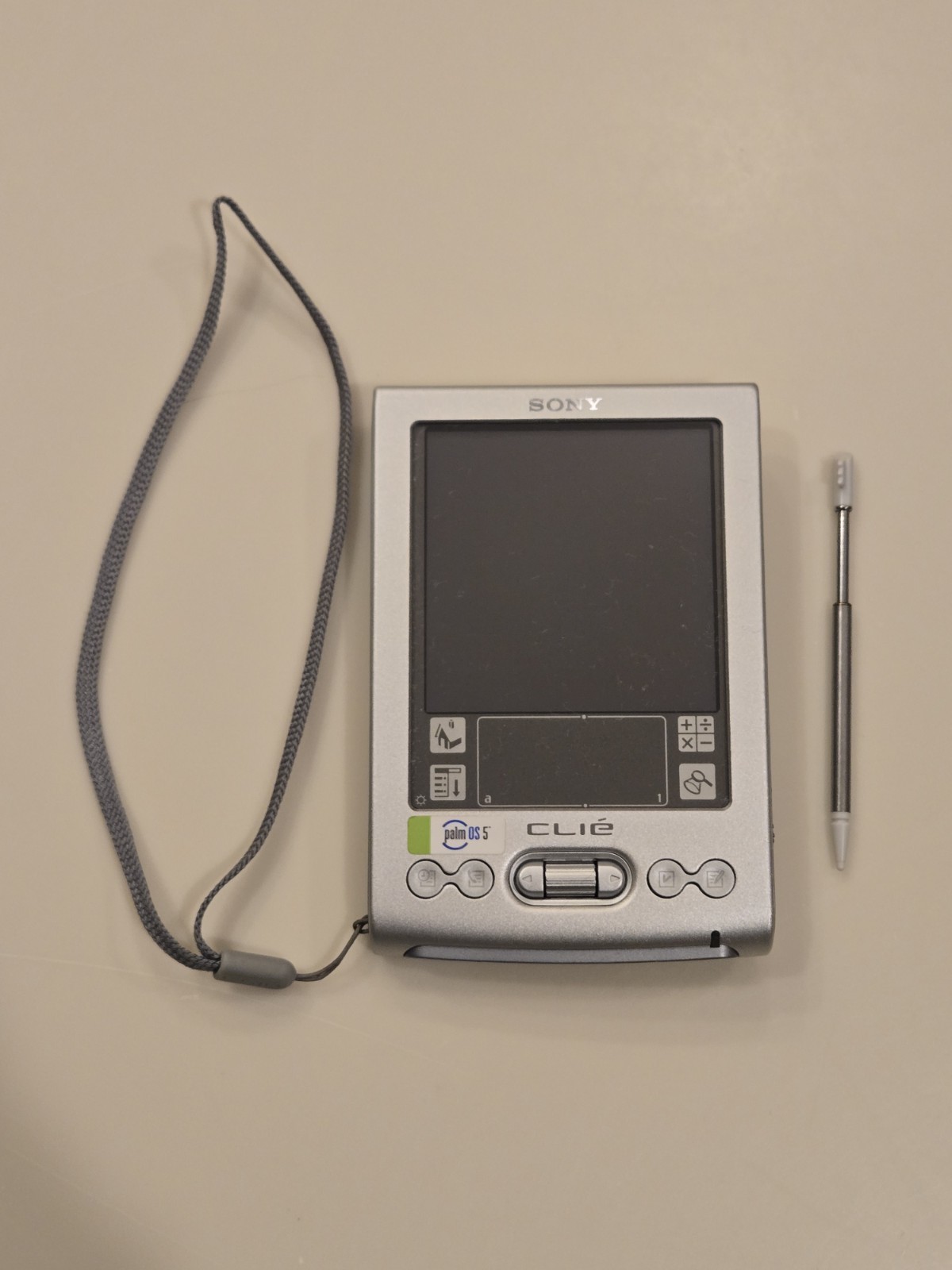 Sony CLIE PEG-TJ25 Stylus UNTESTED/AS IS/Parts Palm OS 5 PDA