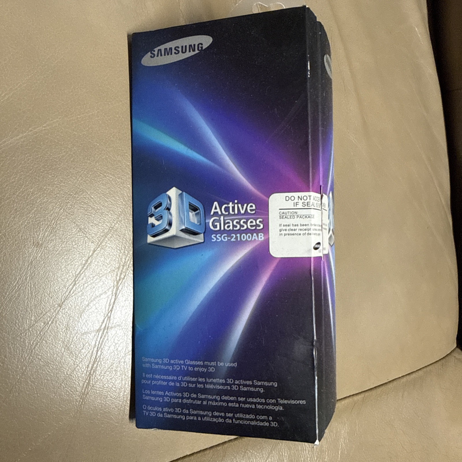 Samsung SSG-2100AB Active 3D Glasses barely used work perfectly ￼